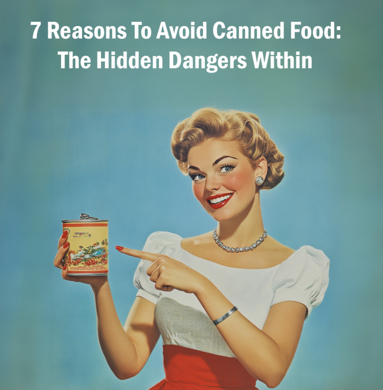 7 Reasons To Avoid Canned Food: The Hidden Dangers Within